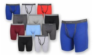 12 Pack Fruit of the Loom Men's Boxer Briefs Mystery Deal (Sizes S-2XL)