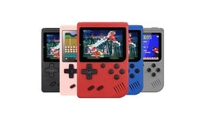 400-in-1 Handheld Game Console with 2 Player Controller & TV Connection