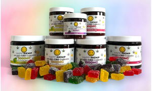 Happy Hemp Infused CBD Gummies Broad Spectrum CBD Gummies - Multiple Flavors