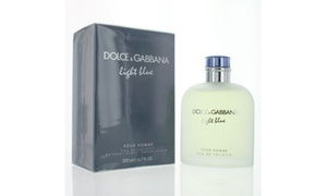 Dolce & Gabbana Light Blue 6.7 Fl. Oz. Eau De Toilette Spray New Box Men