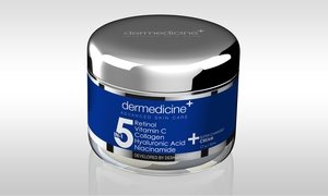 Dermedicine 5-in-1 Cream with Retinol, Vitamin C, and Collagen (2 Oz.)