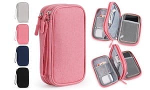 Electronics Travel Organizer Waterproof Tech Accessories Pouch Bag for Keeping 