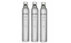 KENRA #25 Volume Super Hold Finishing Hair Spray (Pak of 3, 10 Oz. Each) 50% VOC