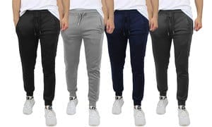 Men's French Terry Jogger Lounge Pants (Sizes S-2XL)