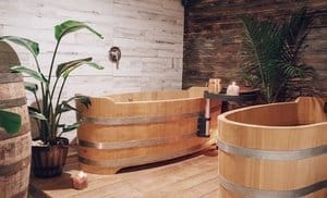 Bath Soak with Steam & Sauna