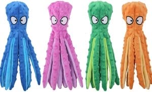 Dog Squeaky Toys Octopus - No...