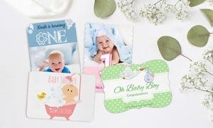 Up to 86% Off Personalized Flat Greeting Cards from Printerpix