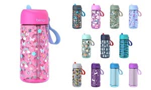 Bentgo Kids Water Bottle (1 and 2 Pack options)