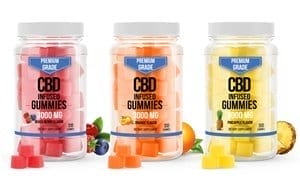 Premium CBD Infused Gummies from Select Organics Various Flavors (300mg-3000mg)