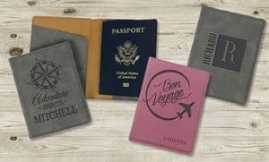 48% Off Personalized Passport Holders from GiftsForYouNow.com