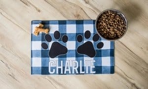 Up to 80% Off Personalized Pet Placemats from Qualtry