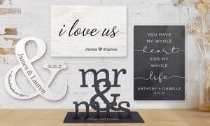 Up to 85% Off Personalized Wood Home Decor Signs