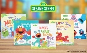 56% Off Personalized Sesame Street Kids Books 