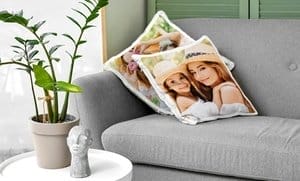 82% Off Custom Cushion Covers with Included Pillow