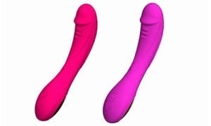 12 Speeds Vibrating Dildos Waterproof Intense Vibrator USB Rechargeable Sex Toy