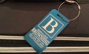 Customized Aluminum Luggage Tags