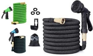 Expanding Garden Watering Hoses with Spray Nozzle (25-100ft)