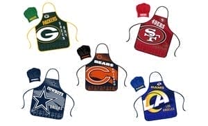 NFL Apron & Chef Hat Set, wit...