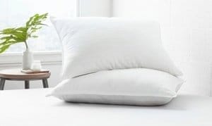 Home Collection's 2 Pack Gel Fiber Pillows with Down Alternative Filling