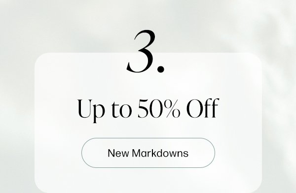  up to 40% off new markdowns for women and men