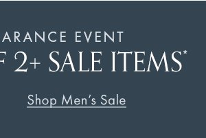 Midseason Clearance Event: Extra 10% Off* 2+ Sale Items.