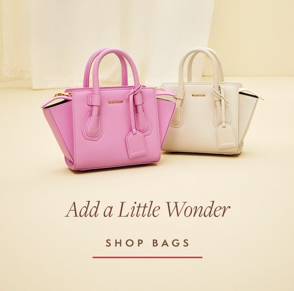 Add a little wonder to your outfit with the Merava Leather Mini Satchel handbag