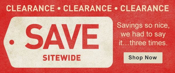 Clearance Savings