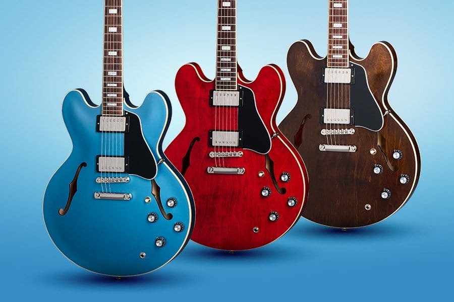Exclusive Gibson ES-335 ’60s block. Shop now