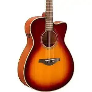 Yamaha FSC-TA TransAcoustic Concert Cutaway Acoustic-Electric Guitar&nbsp;Brown Sunburst&nbsp;