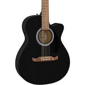 Fender\xa0FA-135CE Concert Acoustic-Electric Guitar\xa0Black\xa0