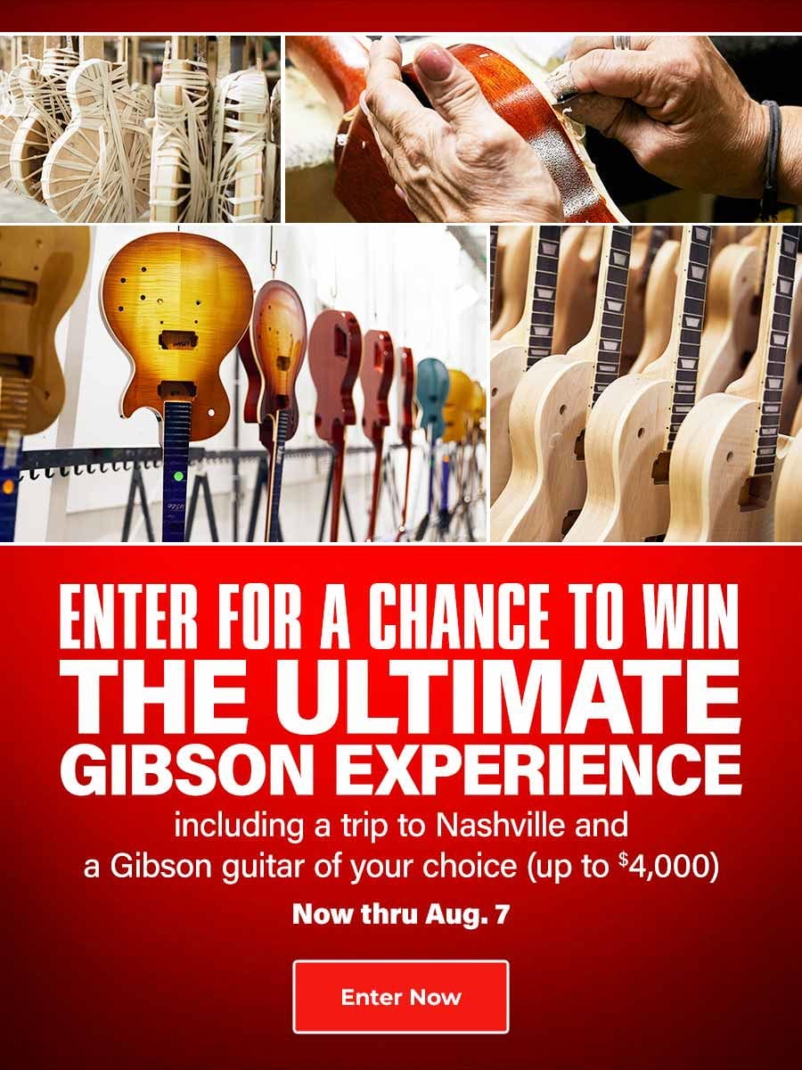 Sweepstakes Ultimate Gibson Experience