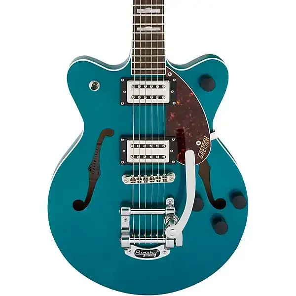 Gretsch Guitars G2657T Streamliner Center Block Jr. Double-Cut With Bigsby Electric Guitar Ocean Tur