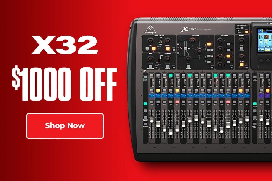 X32 \\$1000 OFF