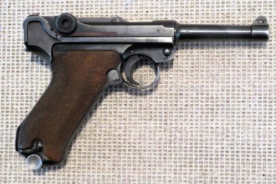 WW2 German Mauser P.08 9mm Luger Pistol Matching Non-Import byf 42