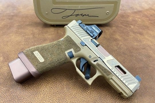 SIGNED TTI COMBAT MASTER GLOCK 19X G5 HOLOSUN CO WITNESS NS LNIB 9MM J WICK