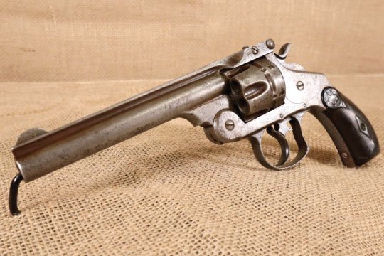 Smith & Wesson S&W .44 Russian Double-Action First Model Break Top Revolver
