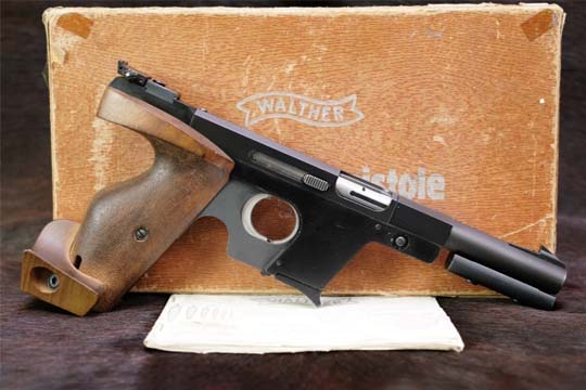 Walther OSP .22 Short Semi-Automatic Olympic Rapid Fire Pistol, 1962 C&R