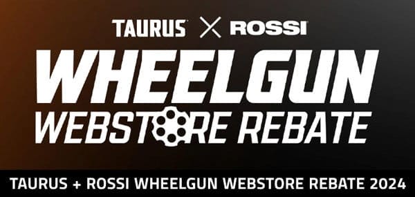 Taurus+Rossi Wheelgun Webstore Rebate 2024