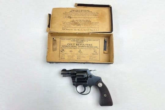 Colt Bankers Special 22LR Revolver w/ Box