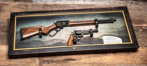 Smith & Wesson 1854 Rifle & Model 29 Revolver Set in the case