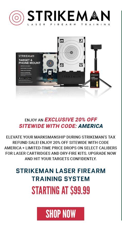 STRIKEMAN LASER FIREARM TRAINING SYSTEM