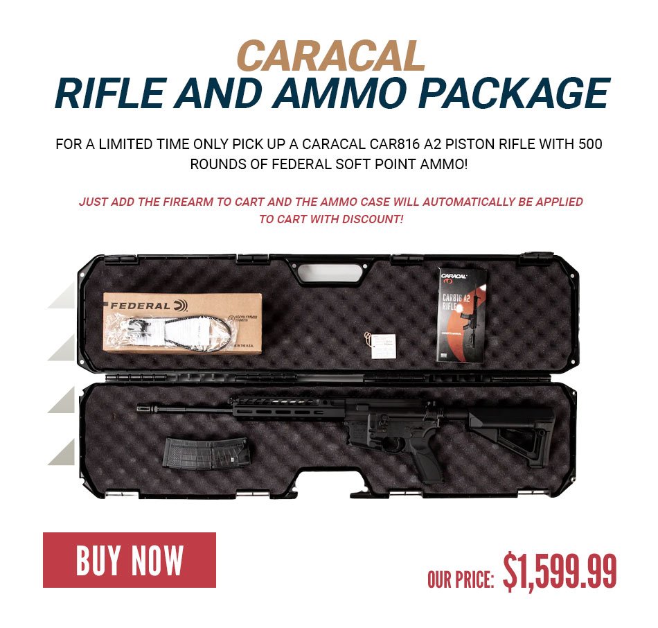 CARACAL RIFLE AND AMMO PACK