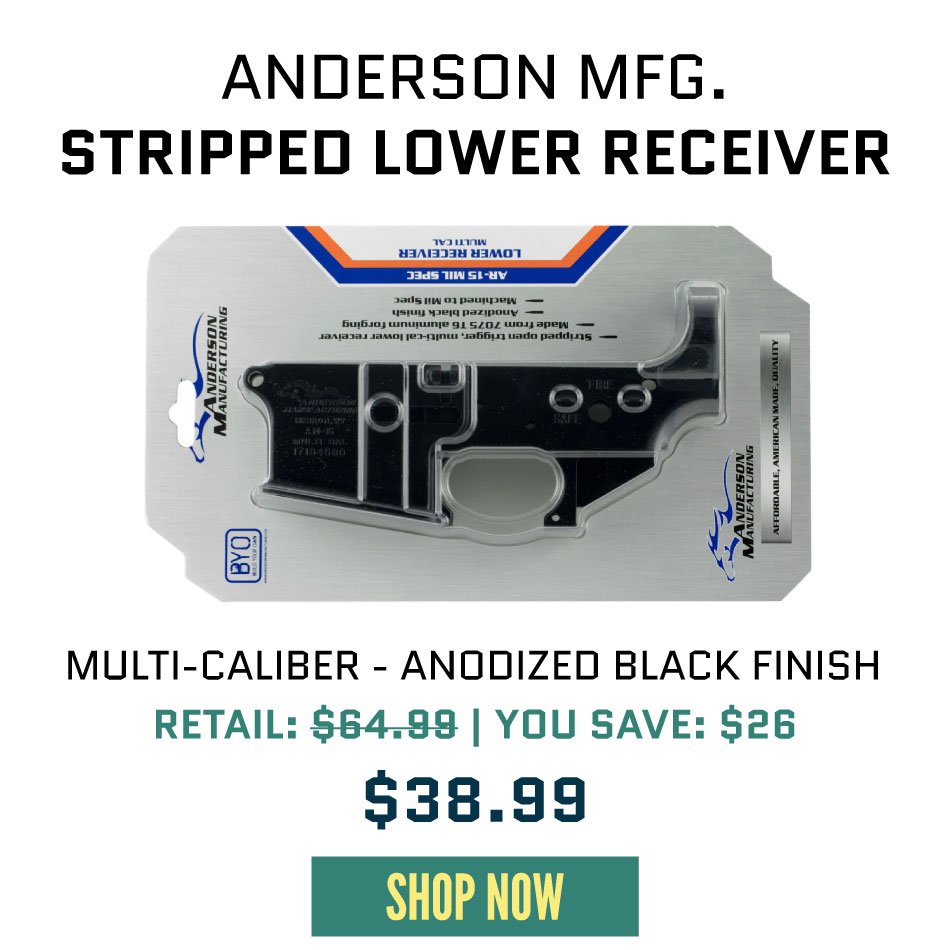 ANDERSON MFG STRIPPED LOWER