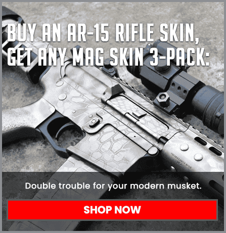Buy an AR-15 Rifle Skin, Get a Scope or Mag Skin 3-Pack