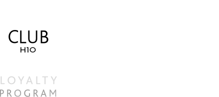 Club h10 / 5% discount off your first booking