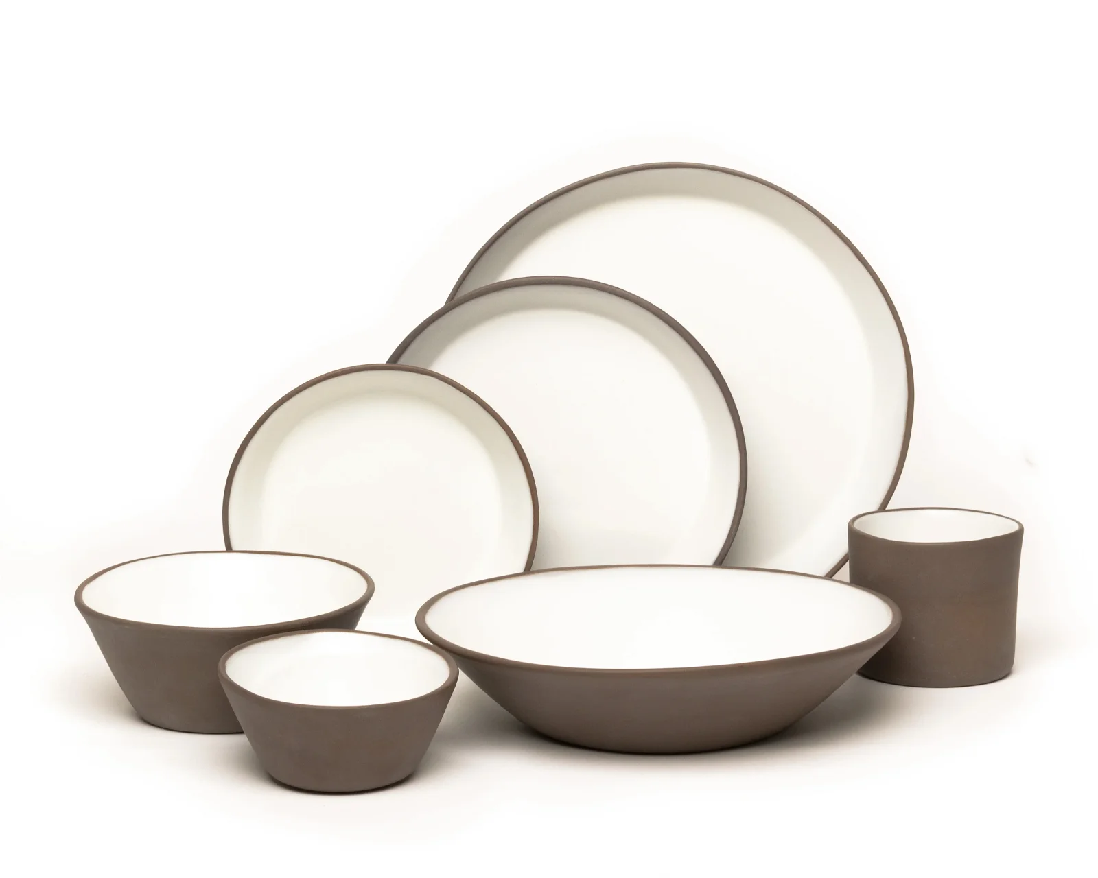 Image of 7 Piece Skali Coupe Dinner Setting