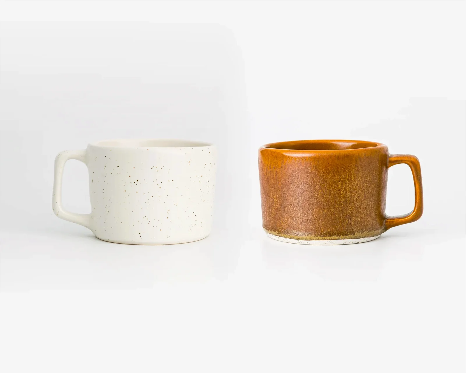 Image of Pair of 10oz Short Mugs