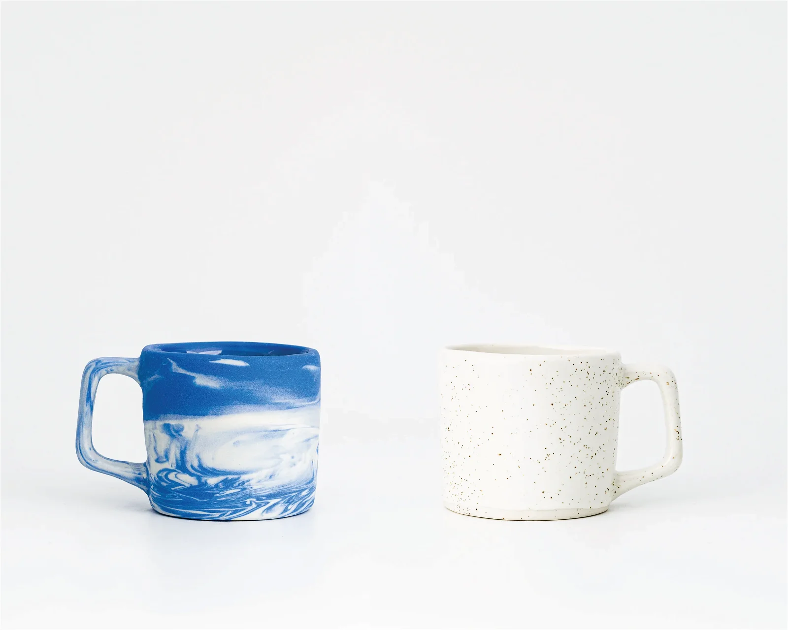 Image of Pair of 8oz Short Mugs