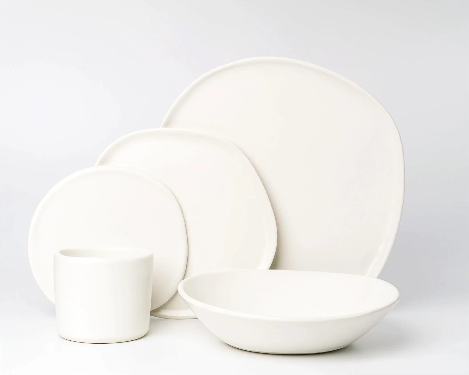 Image of 5 Piece Ripple Dinner Setting - Seconds