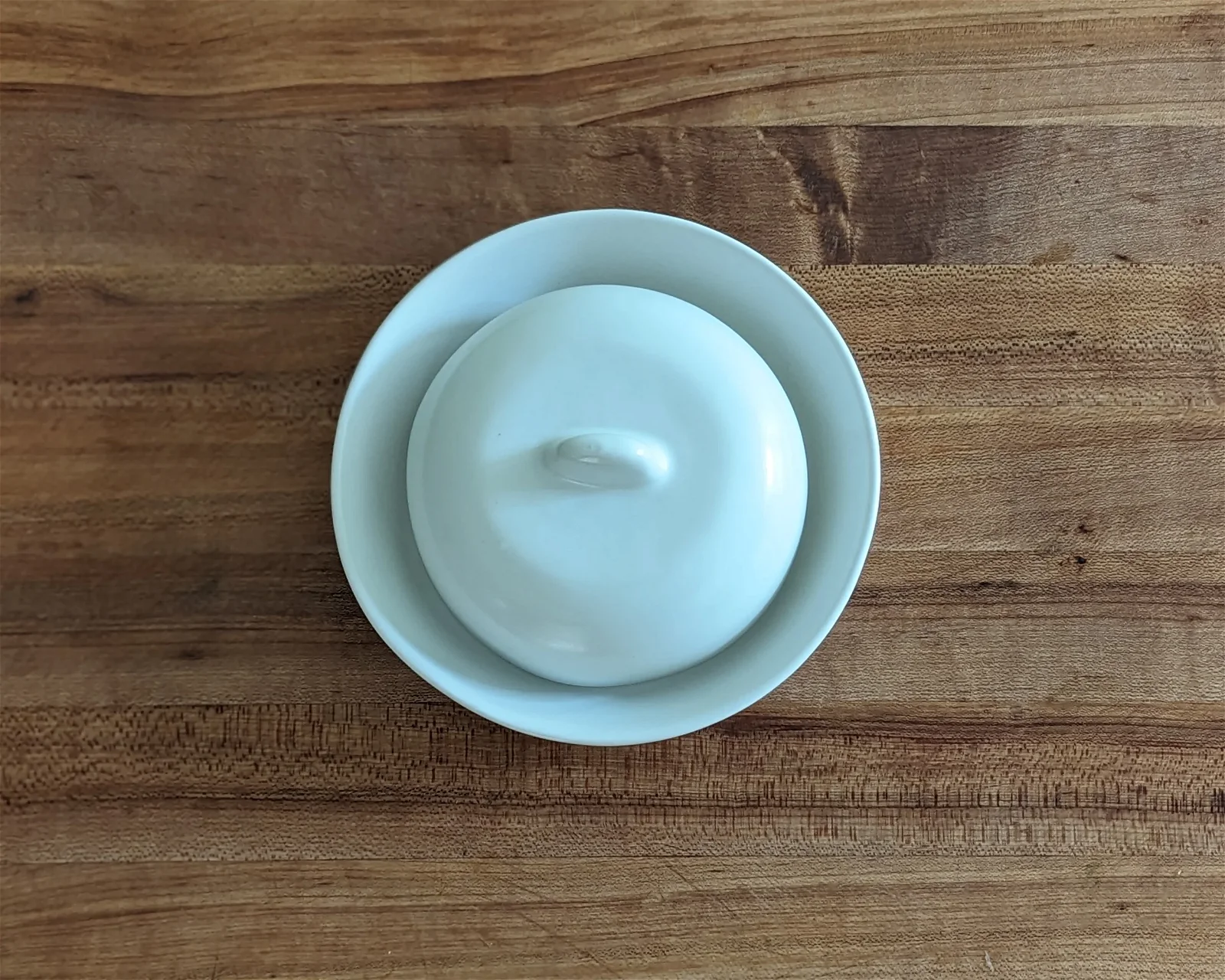 Image of Butter Dish with Skali Coupe Base - Seconds
